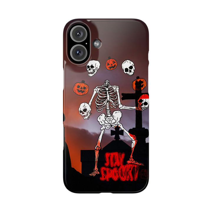 Slim Halloween Spooky Slim Cute Phone Cases for Iphone | iPhone 15 Case | iPhone 15 Pro Max Case, Iphone 14, Iphone 14 Pro Max, Iphone 13 - Studio40ParkLane
