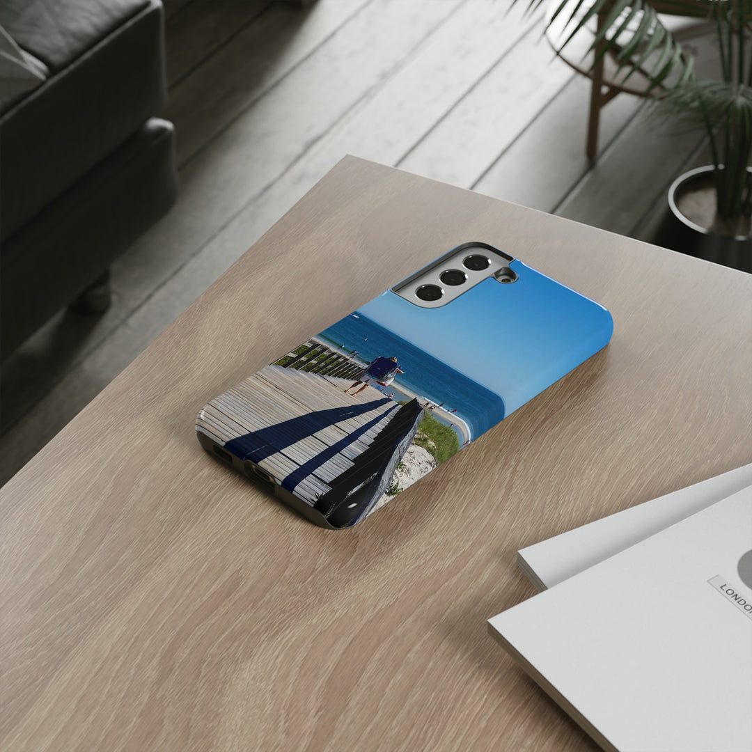 Cute Samsung Case | Cool Iphone Case | Summer Beach Walk, Samsung S24, S23, S22, S21, IPhone 15 Case | Iphone 14 Case, Iphone 13 Case - Studio40ParkLane