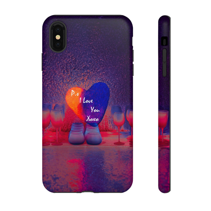 Cute Samsung Case | Cool Iphone Case | PS I love You - Heart, Samsung S24, S23, S22, S21, IPhone 15 Case | Iphone 14 Case, Iphone 13 Case - Studio40ParkLane