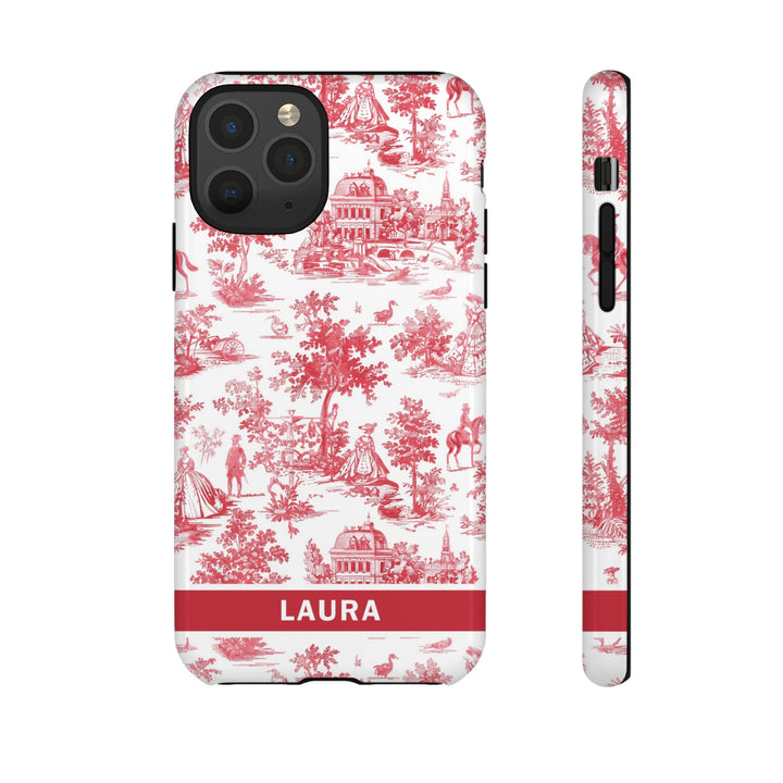 Premium Tough Personalized Initial Custom Gift Cute Phone Cases for Samsung Galaxy S24, S23, S22, S21 Plus, Ultra, Iphone 16, 15, 14 Pro Max - Studio40ParkLane