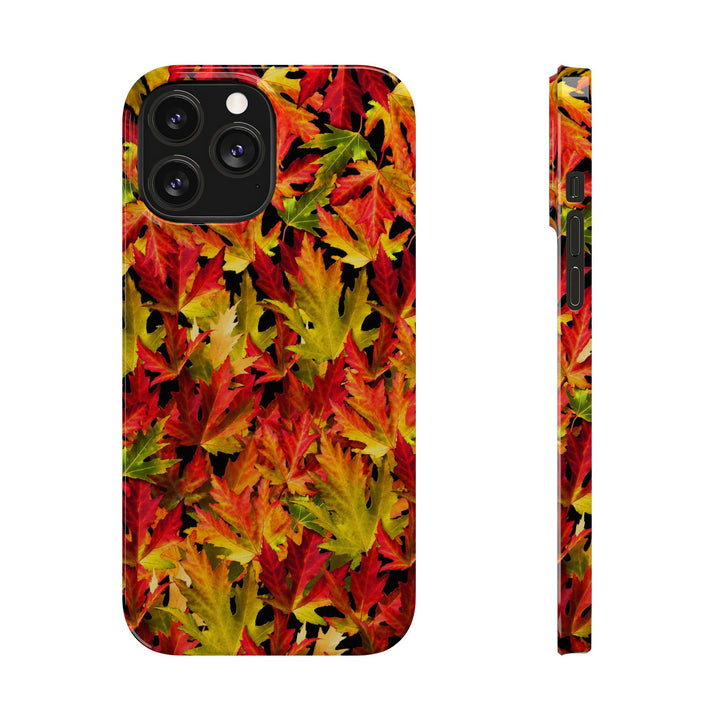 Slim Fall Leaves Slim Cute Phone Cases for Iphone | iPhone 15 Case | iPhone 15 Pro Max Case, Iphone 14, Iphone 14 Pro Max, Iphone 13 - Studio40ParkLane