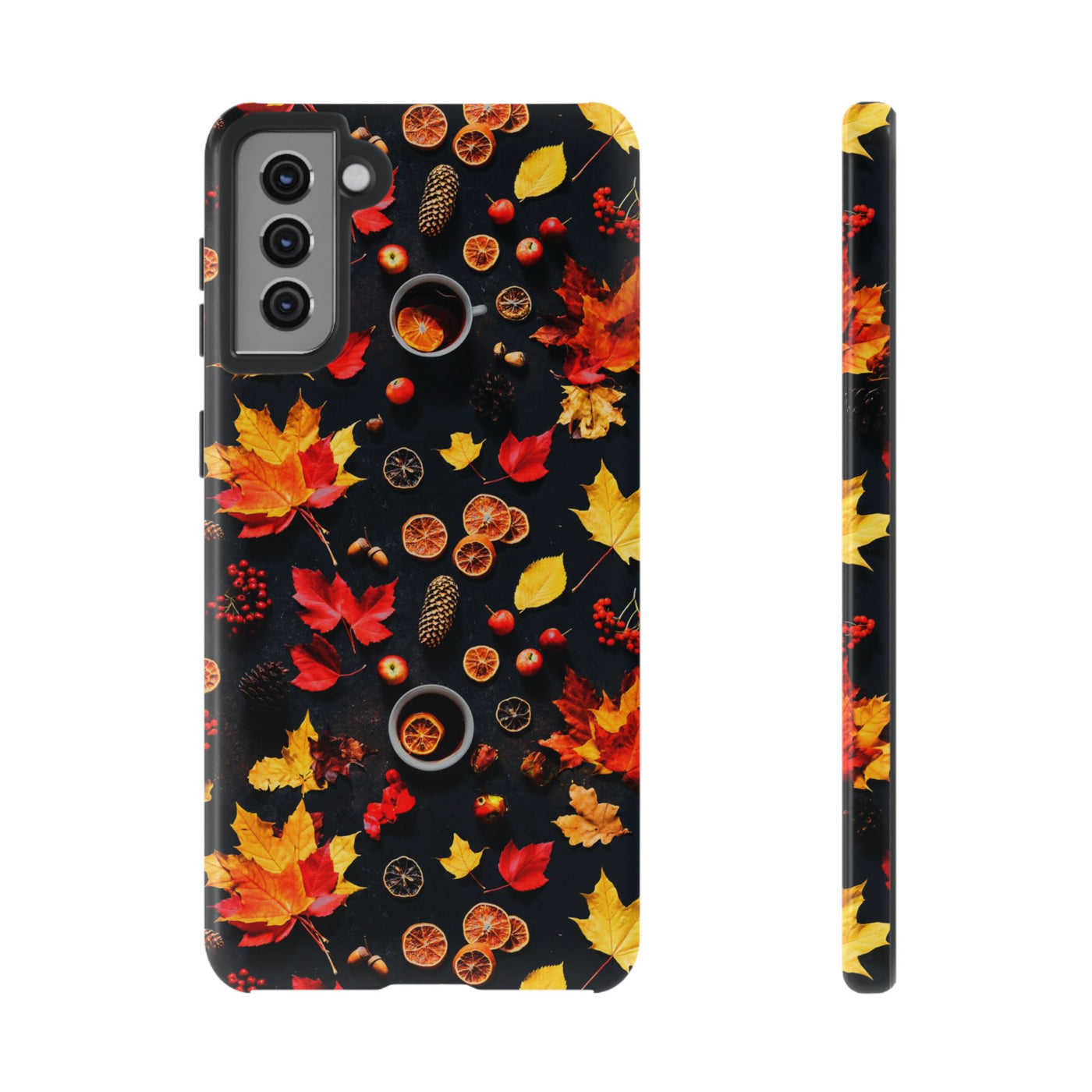 Cute Fall Fruit Phone Case Coquette Collage for, Samsung S24, S23, S22, S21, IPhone 15 Case | Iphone 14 Case, Iphone 13 Case, IPhone 16 Case