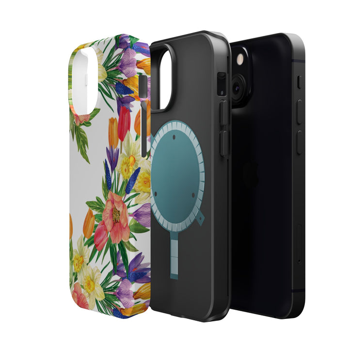 Spring Flowers Magsafe Cute Phone Case for Iphone Gift for Her, iPhone 16 Case iPhone 15 Pro Max Case, Iphone 14, Iphone 14 Pro Max, 13, 12 - Studio40ParkLane