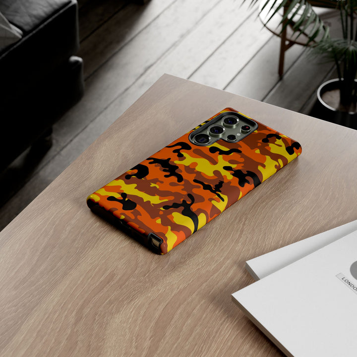 Impact Resistant, Fall camo Camouflage, Cute Phone Cases for Samsung S24, S23, S22, S21, IPhone 15 pro Iphone 14 pro Iphone 13 IPhone 12 Iphone 11 - Studio40ParkLane