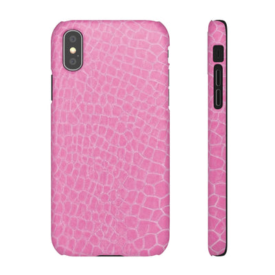 Snap Non Leather Pink Color Pattern Gift for Her Cute Phone Cases for Samsung Galaxy S24, S23, S22, S21, S20, Plus, Ultra, Iphone 16, 15, 14, Pro and Max - Studio40ParkLane