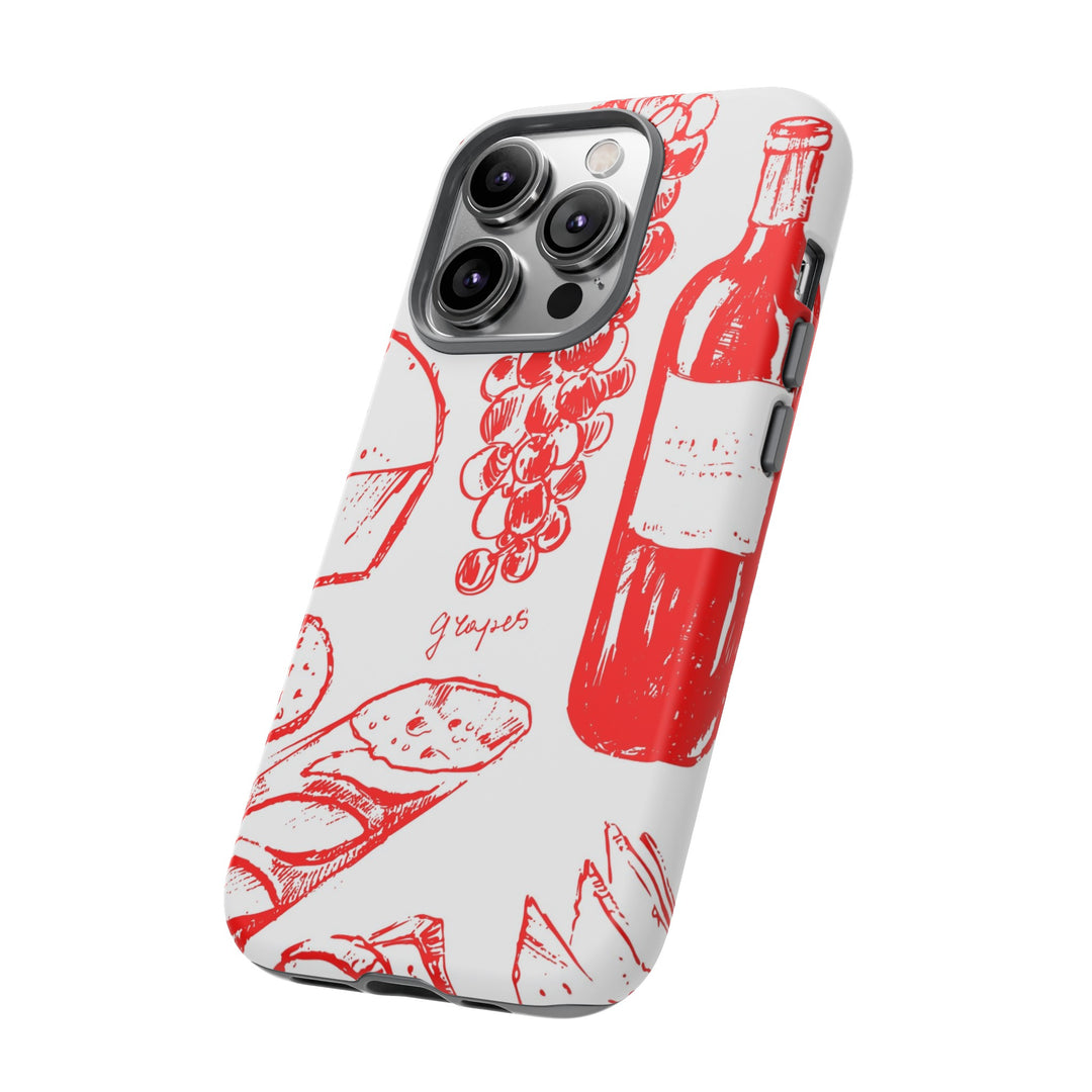 Impact Resistant, Italian French, Cute Phone Cases for Samsung S24, S23, S22, S21, IPhone 15 pro Iphone 14 pro Iphone 13 IPhone 12 Iphone 11 - Studio40ParkLane