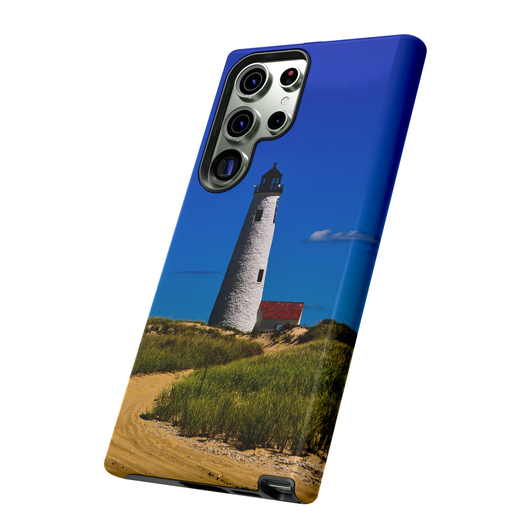 Cute Samsung Phone Case | Aesthetic Samsung Phone Case | Lighthouse Beach | Galaxy S23, S22, S21, S20 | Luxury Double Layer | Cool - Studio40ParkLane