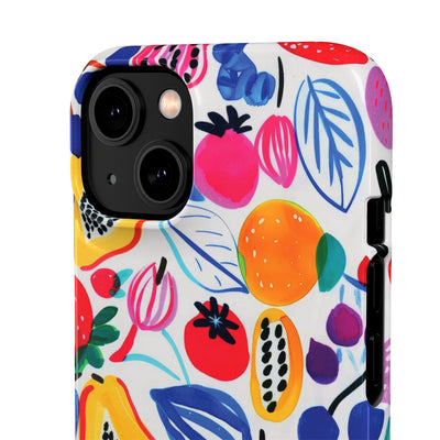 Snap Summer Fruit Gift for Her Cute Phone Cases for Samsung Galaxy S24, S23, S22, S21, S20, Plus, Ultra, Iphone 16, 15, 14, Pro and Max