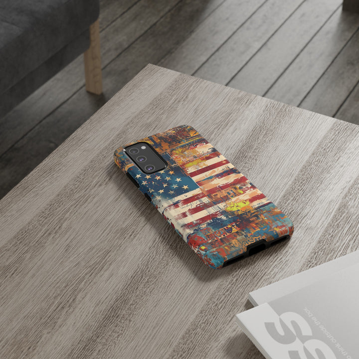 Impact Resistant, American Flag, Cute Phone Cases for Samsung S24, S23, S22, S21, IPhone 15 pro Iphone 14 pro Iphone 13 IPhone 12 Iphone 11 - Studio40ParkLane