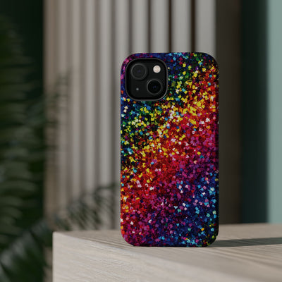 Non Glitter Color Composition Magsafe Cute Phone Case for Iphone Gift for Her,  | iPhone 15 Case | iPhone 15 Pro Max Case, Iphone 14, Iphone 14 Pro Max, Iphone 13, Iphone 16