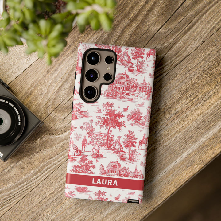 Premium Tough Personalized Initial Custom Gift Cute Phone Cases for Samsung Galaxy S24, S23, S22, S21 Plus, Ultra, Iphone 16, 15, 14 Pro Max - Studio40ParkLane