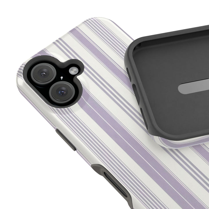 MagSafe Cute Phone Case, Coastal Striped Phone Case for iPhone 17 16 15 14 13 12 Pro Max, Samsung S25 S24 S23 Ultra case