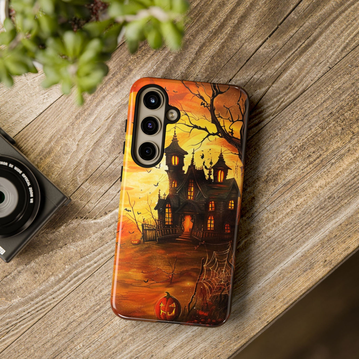 Halloween Spooky Impact Resistant, Cute Phone Cases for Samsung S24, S23, S22, S21, IPhone 15 pro Iphone 14 pro Iphone 13 IPhone 12 Iphone 11