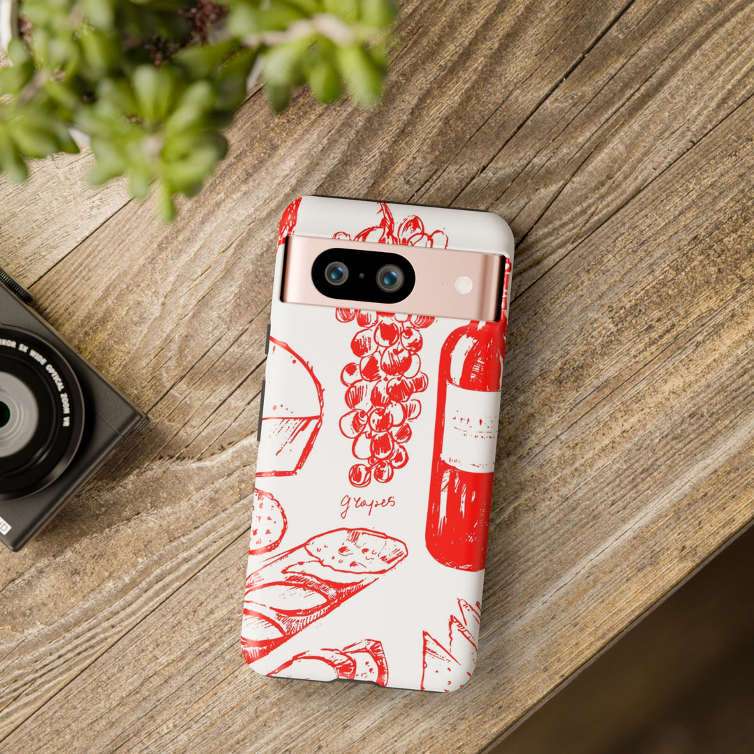 Impact Resistant, Italian French, Cute Phone Cases for Samsung S24, S23, S22, S21, IPhone 15 pro Iphone 14 pro Iphone 13 IPhone 12 Iphone 11 - Studio40ParkLane