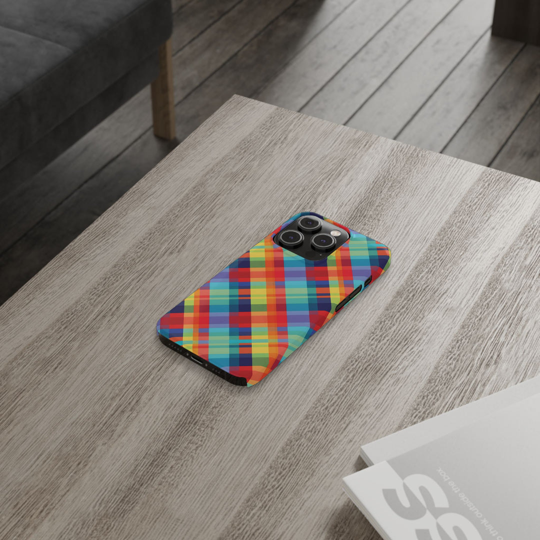 Slim Checkered Plaid Gift for Her Cute Phone Cases for Iphone 16 Pro Max | iPhone 15 Case | iPhone 15 Pro Max Case, Iphone 14, 13, 12, 11, 10, 8, 7 - Studio40ParkLane