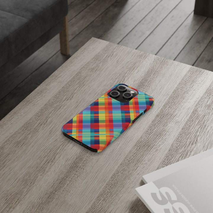 Slim Checkered Plaid Gift for Her Cute Phone Cases for Iphone 16 Pro Max | iPhone 15 Case | iPhone 15 Pro Max Case, Iphone 14, 13, 12, 11, 10, 8, 7 - Studio40ParkLane