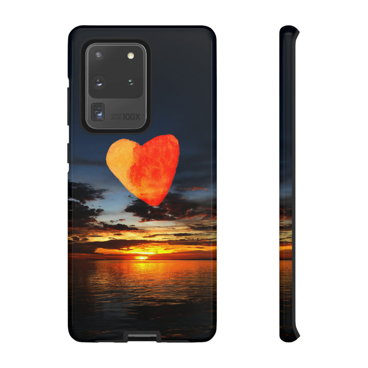 Cute Samsung Phone Case | Aesthetic Samsung Phone Case | Galaxy S23, S22, S21, S20 | Luxury case, Cute Rising Heart Sunset Phone Case - Studio40ParkLane