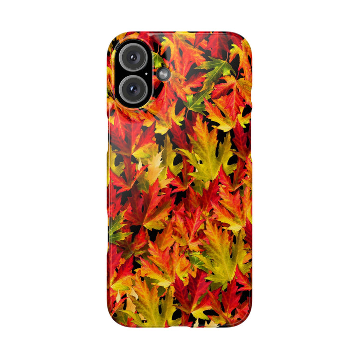 Slim Fall Leaves Slim Cute Phone Cases for Iphone | iPhone 15 Case | iPhone 15 Pro Max Case, Iphone 14, Iphone 14 Pro Max, Iphone 13 - Studio40ParkLane