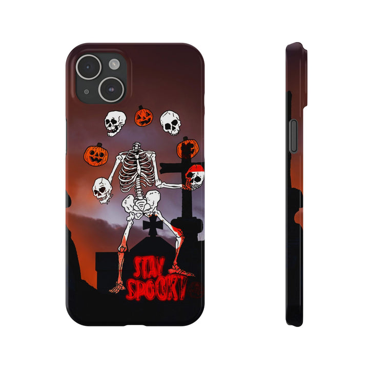 Slim Halloween Spooky Slim Cute Phone Cases for Iphone | iPhone 15 Case | iPhone 15 Pro Max Case, Iphone 14, Iphone 14 Pro Max, Iphone 13 - Studio40ParkLane
