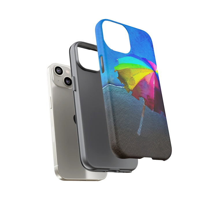 Cute Samsung Case | Cool Iphone Case | Summer Colorful Beach Parasol, Samsung S24, S23, S22, S21, IPhone 15 Case | Iphone 14 Case, Iphone 13 Case - Studio40ParkLane