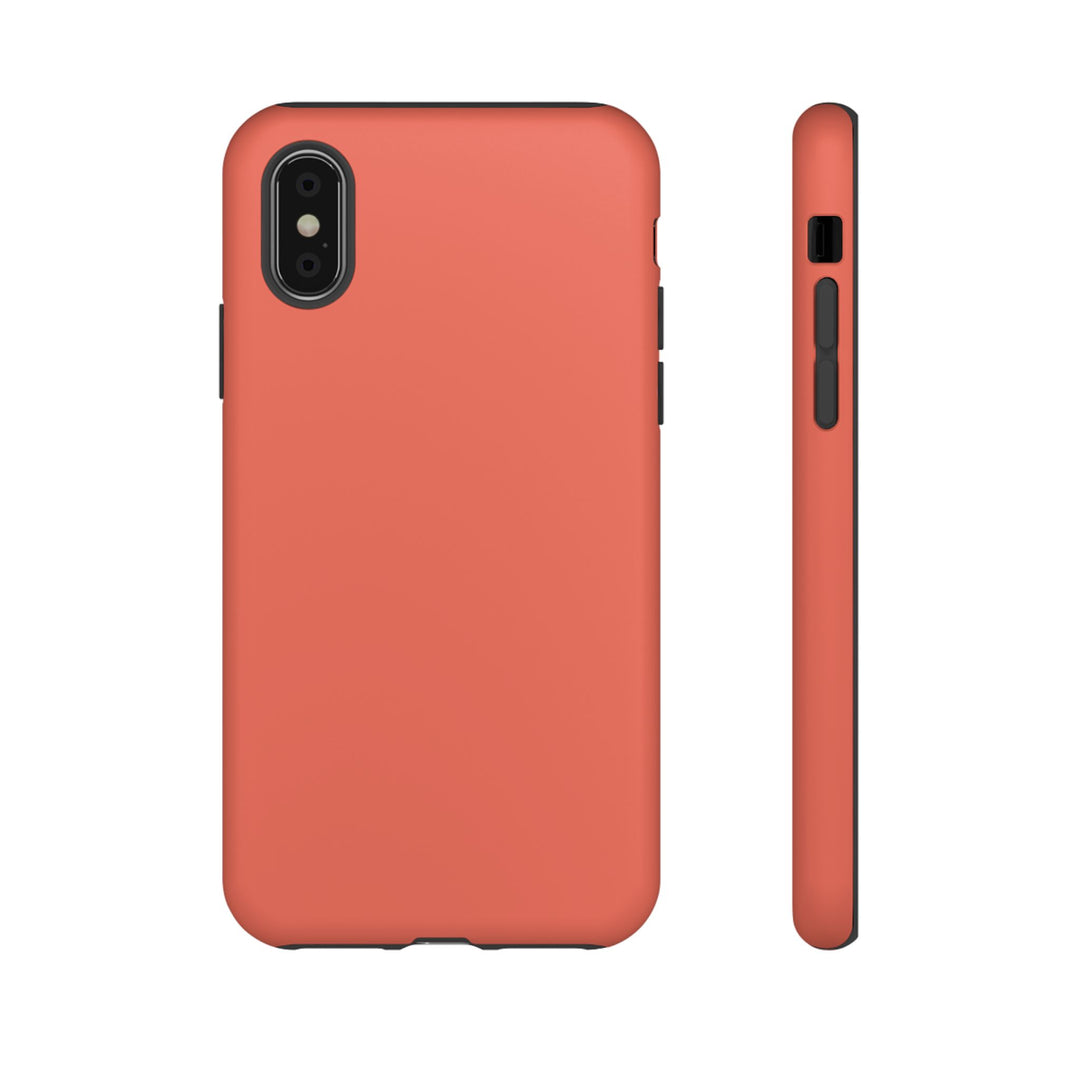 Premium Tough Coral Pink Orange Gift for Her Cute Phone Cases for Samsung S25 S24, S23, S22, S21, Iphone, 16, 15, 14, 13 Pro Max Ultra - Studio40ParkLane