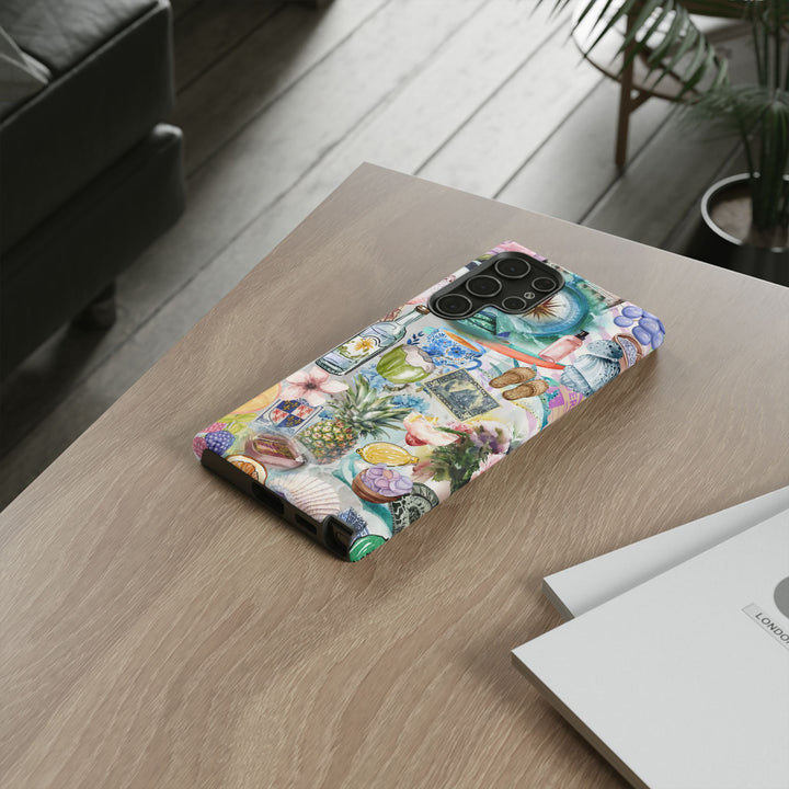 Impact Resistant, Travel Coquette Collage, Cute Phone Cases for Samsung S24, S23, S22, S21, IPhone 15 pro Iphone 14 pro Iphone 13 IPhone 12 Iphone 11 - Studio40ParkLane