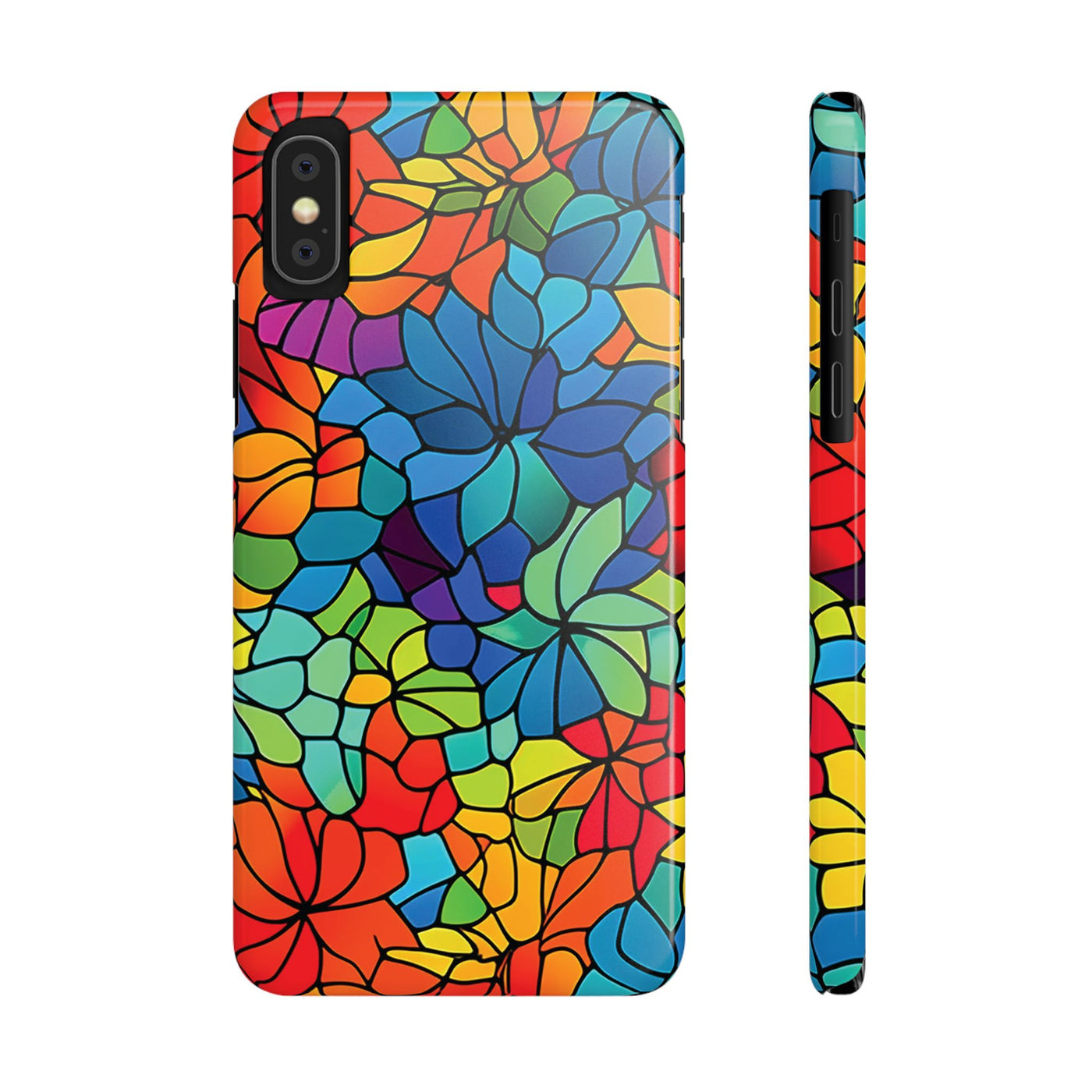 Slim Window Style Mosaic Gift for Her Cute Phone Cases for Iphone 16 Case | iPhone 15 Case | iPhone 15 Pro Max Case, Iphone 14, Iphone 14 Pro Max, Iphone 13