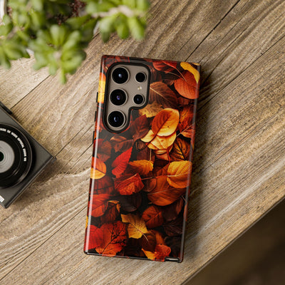 Autumn Fall Leaves Gift for Her Cute Phone Case for, Samsung Galaxy S24, S23, S22, S21, IPhone 16 Case | Iphone 15, Iphone 14, IPhone 13 Case