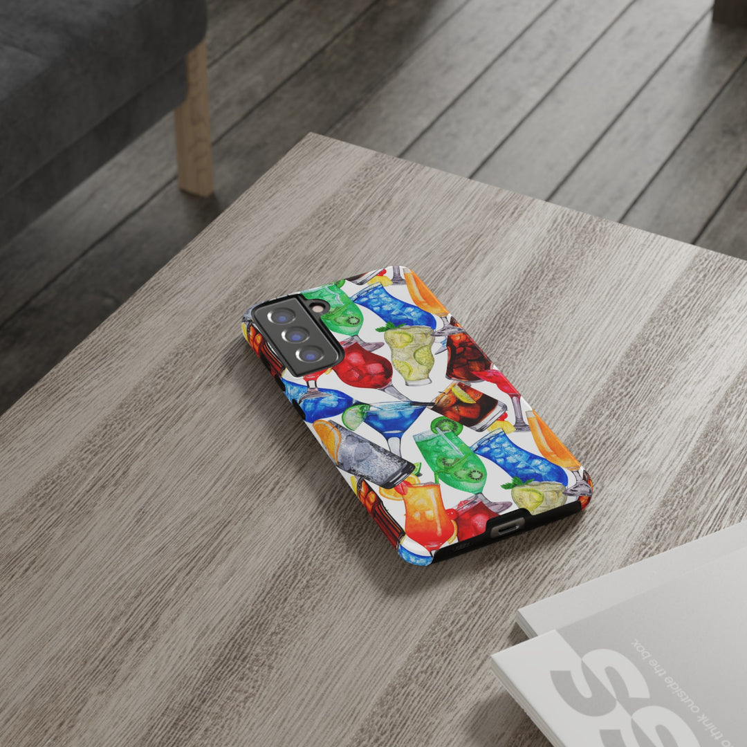 Cute Samsung Case | Cool Iphone Case | Summer Fruit Cocktail, Samsung S24, S23, S22, S21, IPhone 15 Case | Iphone 14 Case, Iphone 13 Case - Studio40ParkLane