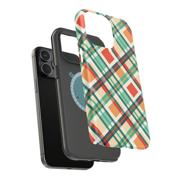 Checkered Plaid Magsafe Gift for Her Cute Phone Case for Iphone, | iPhone 16 | iPhone 15 Pro Max, Iphone 14 Pro Max, 13 12 11 10 9 8 7 - Studio40ParkLane