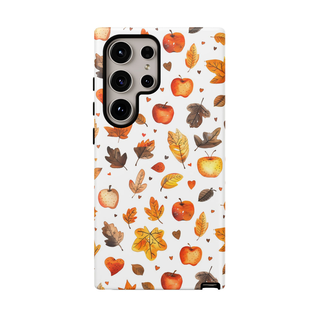 Autumn Fall Leaves Gift for Her Cute Phone Case for, Samsung Galaxy S24, S23, S22, S21, IPhone 16 Case | Iphone 15, Iphone 14, IPhone 13 Case - Studio40ParkLane