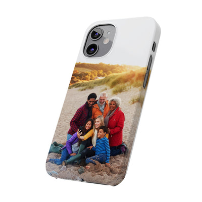 Slim Custom Personalized Family Photo Phone Cases for Iphone 16 | iPhone 15 Case | iPhone 15 Pro Max Case, Iphone 14, Iphone 14 Pro Max, Iphone 13, Slim