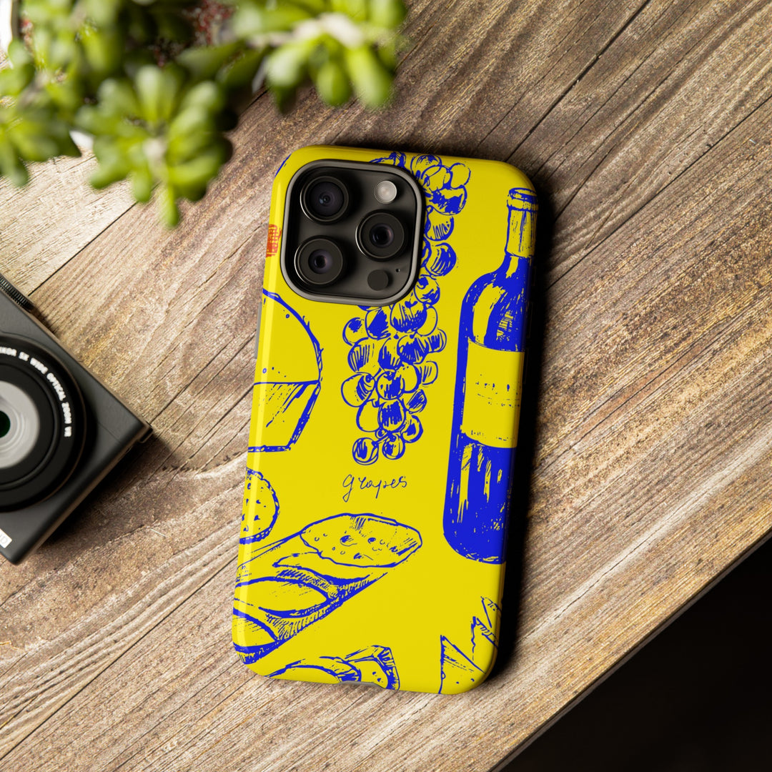 Impact Resistant, Italian French, Cute Phone Cases for Samsung S24, S23, S22, S21, IPhone 15 pro Iphone 14 pro Iphone 13 IPhone 12 Iphone 11 - Studio40ParkLane