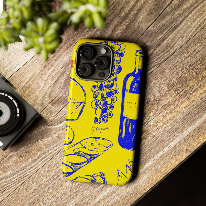 Impact Resistant, Italian French, Cute Phone Cases for Samsung S24, S23, S22, S21, IPhone 15 pro Iphone 14 pro Iphone 13 IPhone 12 Iphone 11 - Studio40ParkLane