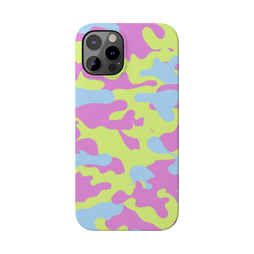 Slim Cute Phone Cases for Iphone - | iPhone 15 Case | iPhone 15 Pro Max Case, Iphone 14 Case, Iphone 14 Pro Max, Iphone 13, Spring Camouflage - Studio40ParkLane