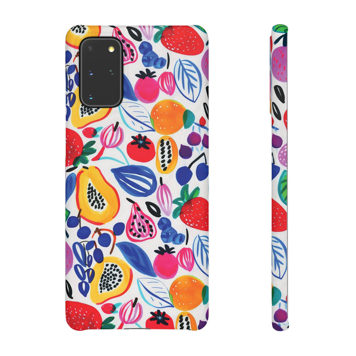 Snap Cute Custom Phone Case, Summer Fruit case for iPhone 18 17 16 15 14 13 12 Pro Max, Samsung S26 S25 S24 S23 Ultra Protective Phone Case - Studio40ParkLane