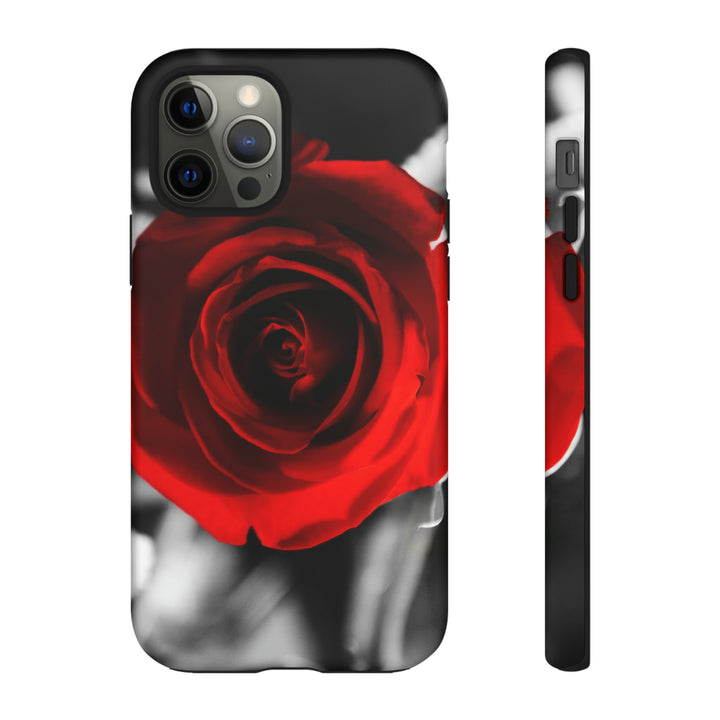 Cute IPhone Case | iPhone 15 Case | iPhone 15 Pro Max Case, Iphone 14 Case, Iphone 14 Pro Max Case IPhone Case for Art Lovers - Red Rose - Studio40ParkLane