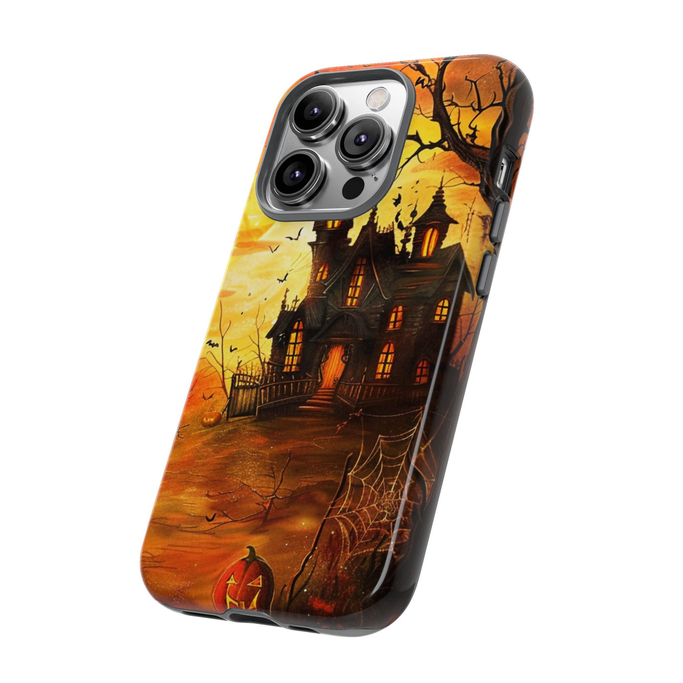 Halloween Spooky Impact Resistant, Cute Phone Cases for Samsung S24, S23, S22, S21, IPhone 15 pro Iphone 14 pro Iphone 13 IPhone 12 Iphone 11