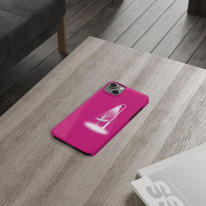 Slim Pink Ballet Dancer Spotlight Gift for Her Cute Phone Cases for Iphone 16 Pro Max | iPhone 15 Case | iPhone 15 Pro Max Case, Iphone 14, 13, 12, 11, 10, 8, 7 - Studio40ParkLane