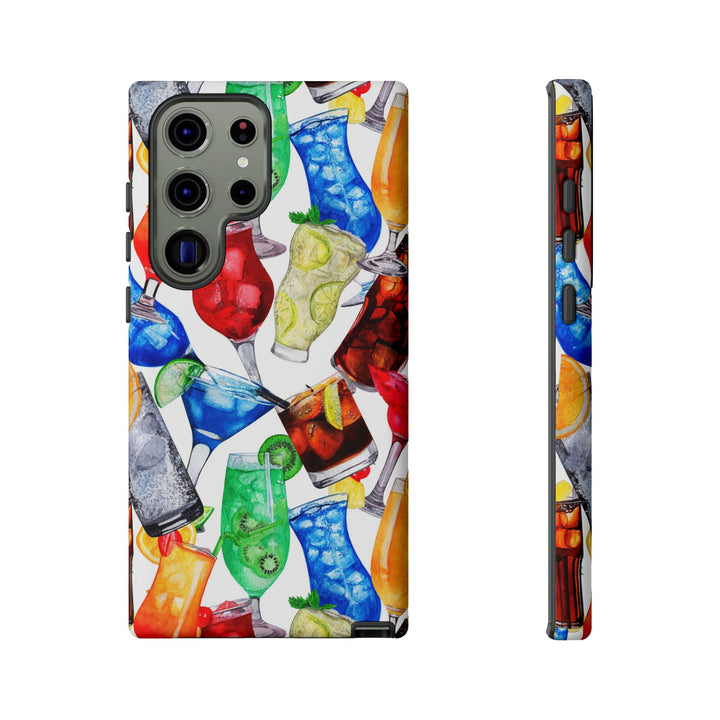 Cute Samsung Case | Cool Iphone Case | Summer Fruit Cocktail, Samsung S24, S23, S22, S21, IPhone 15 Case | Iphone 14 Case, Iphone 13 Case - Studio40ParkLane