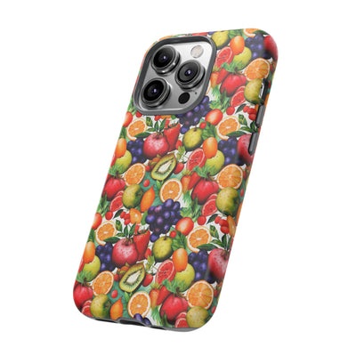 Impact Resistant, Fall Fruit, Cute Phone Cases for Samsung S24, S23, S22, S21, IPhone 15 pro Iphone 14 pro Iphone 13 IPhone 12 Iphone 11