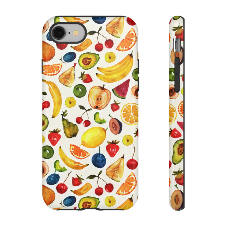 Impact Resistant, Mixed Fruits, Cute Phone Cases for Samsung S24, S23, S22, S21, IPhone 15 pro Iphone 14 pro Iphone 13 IPhone 12 Iphone 11 - Studio40ParkLane
