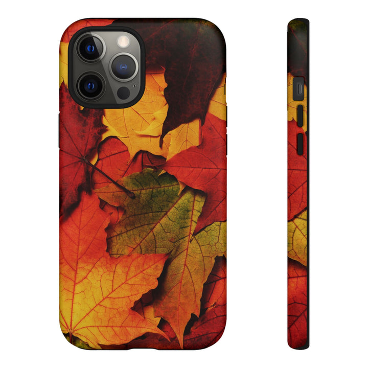 Autumn Fall Leaves Gift Cute Phone Case for, Samsung Galaxy S24, S23, S22, S21, IPhone 16 Case | Iphone 15, Iphone 14, IPhone 13 Case Mom Dad Gift - Studio40ParkLane