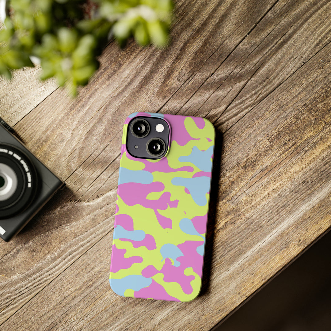 Slim Cute Phone Cases for Iphone - | iPhone 15 Case | iPhone 15 Pro Max Case, Iphone 14 Case, Iphone 14 Pro Max, Iphone 13, Spring Camouflage - Studio40ParkLane