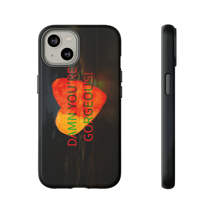 Cute IPhone Case | iPhone 15 Case | iPhone 15 Pro Max Case, Iphone 14 Case, Iphone 14 Pro Max Case IPhone Case for Art Lovers, Heart Sunset - Studio40ParkLane