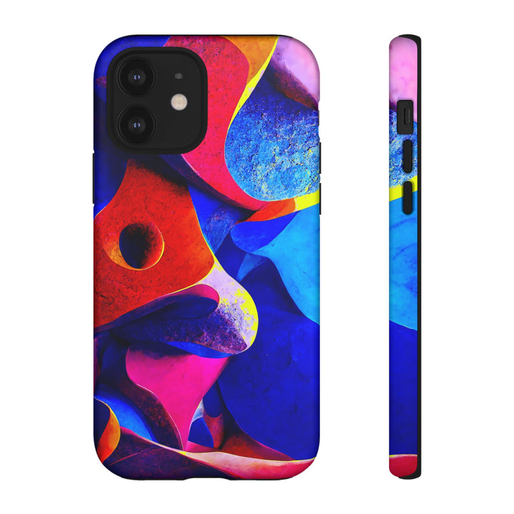 Impact Resistant, Abstract Shapes, Cute Phone Cases for Samsung S24, S23, S22, S21, IPhone 15 pro Iphone 14 pro Iphone 13 IPhone 12 Iphone 11 - Studio40ParkLane