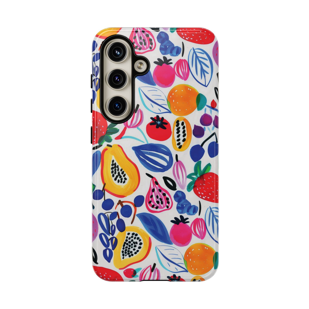 Summer Fruit Cute Tough Phone Case - For Apple iPhone Case 17, 16, 15 Pro Max, 14 Plus, 13 Pro, 12, Samsung Galaxy S26, S25, S24 Plus Ultra - Studio40ParkLane