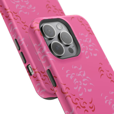 Pink Abstract Pattern Magsafe Cute Phone Case for Iphone Gift for Her, | iPhone 15 Case | iPhone 15 Pro Max Case, Iphone 14, Iphone 14 Pro Max, Iphone 13, Iphone 16