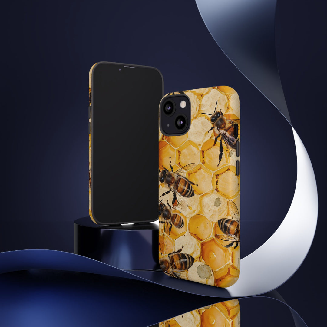 Cute Samsung Case | Cool Iphone Case | Honey Bees, Samsung S24, S23, S22, S21, IPhone 15 Case | Iphone 14 Case, Iphone 13 Case - Studio40ParkLane