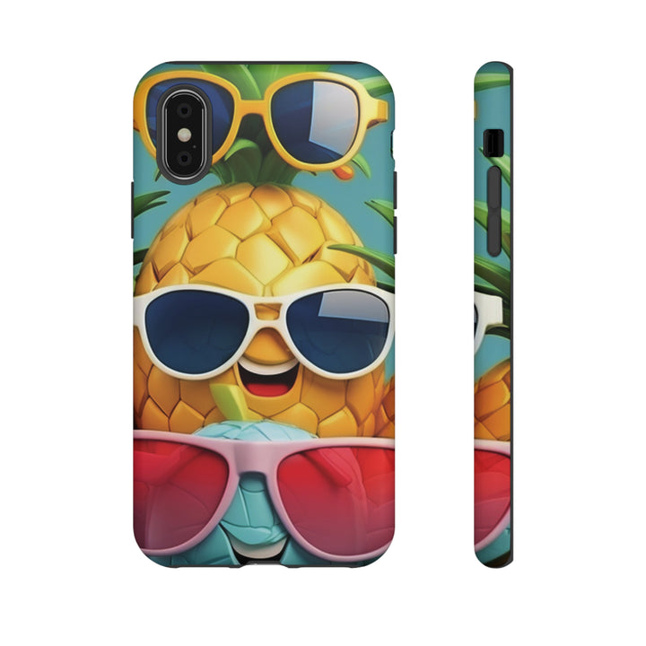 Cute IPhone Case | Summer Pineapple Fruit, iPhone 15 Case | iPhone 15 Pro Case, Iphone 14 Case, Iphone 14 Pro Max Case, Protective Iphone Case - Studio40ParkLane